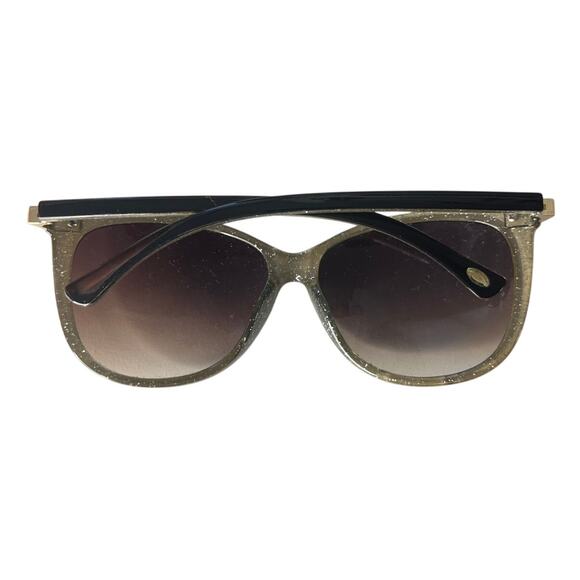 Oscar by Oscar de la Renta Sunglasses Mod1198CE 001 CE Black/Sparkle - Picture 2 of 7
